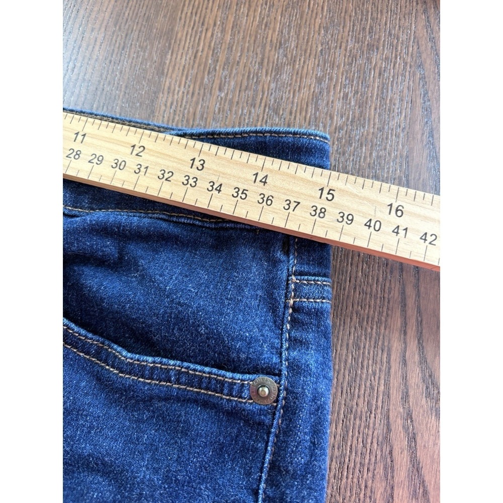 Lauren Ralph Lauren Straight Denim Jeans Womens Size 6 Dark Blue Mid Rise EUC - Picture 10 of 12